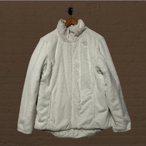 The North Face Women's Mossbud Swirl White Insulated Reversible Jacket Large - Picture 1 of 12
